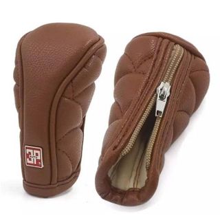 Bọc Cần Số Phanh Tay Da Cho Xe Ô Tô Loại Tay Nắm Cần Số Tròn Bọc Da In Chữ HD - Mộc Lan Car