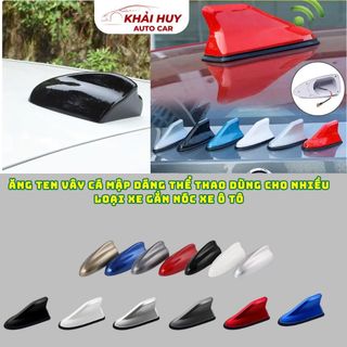 (Hai Loại)Ăng Ten Vây Cá Mập Phong Cách Thể Thao Ô Tô Dùng Cho Nhiều Mẫu Xe – Trang Trí Nóc Xe,Thu Sóng Ổn Định