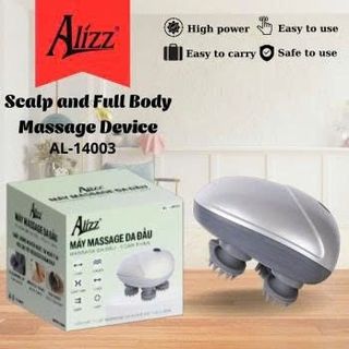 MÁY MASSAGE DA ĐẦU VÀ TOÀN THÂN SILICON ALIZZ AL-14003