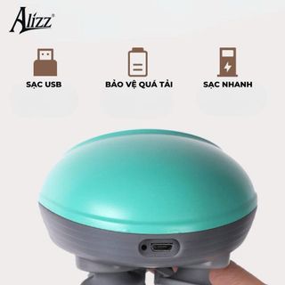 MÁY MASSAGE DA ĐẦU VÀ TOÀN THÂN SILICON ALIZZ AL-14003
