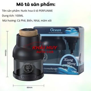 Nước Hoa Ô Tô BUSHINECO Home Perfume Hương Thơm Tự Nhiên Khử Mùi Ô Tô Hiệu Quả Dung Tích 100ML