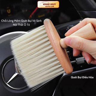 Chổi Lông Mềm Quét Bụi Vệ Sinh Nội Thất Ô Tô, Quét Bụi Điều Hòa khaihuyauto