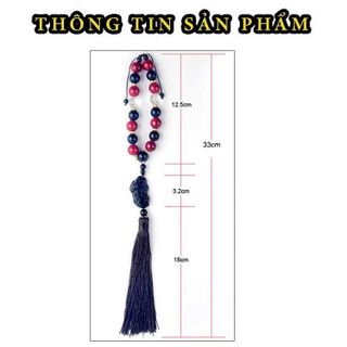 Tràng Hạt Tua Đá ,Vòng Đá May Mắn,Trang Trí Bọc Cần Số Ô Tô,Tượng Phật