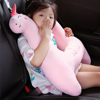 Gối Ôm, Gối Tựa Đầu Khi Ngủ Cho Bé Trên Ô Tô, Gối Ôm Chữ U Thiết Kế Họa Tiết Xinh Xắn, Dễ Thương