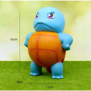 Mô Hình Rùa Jenny Gắn Xe Ô Tô, Xe Máy, Decor Bàn Làm Việc Siêu Ngầu Cao 16cm rùa phun