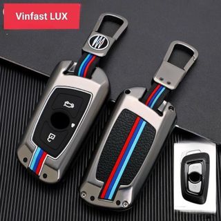 Ốp Khóa Xe Vinfast VF5 - Fadil - Lux A - Lux SA Chất Liệu Hợp Kim Cao Cấp Phản Quang - Ốp Bảo Vệ Chìa Khóa