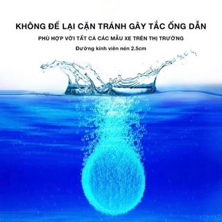 Lọ 15 Viên Sủi Rửa Kính Ô Tô Xe Hơi Đậm Đặc Tiện Dụng VIÊN SỦI RỬA KÍNH XE Ô TÔ NƯỚC RỬA KÍNH XE HƠI