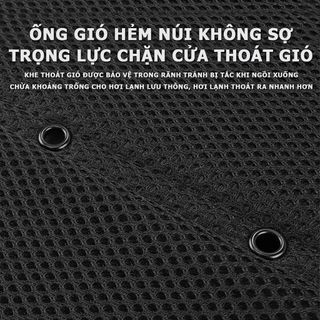 Đệm Làm Mát Ghế Ô Tô Cao Cấp 12V/24V – Miếng Đệm Thông Gió Thoáng Khí | Bảo Hành 1 Năm