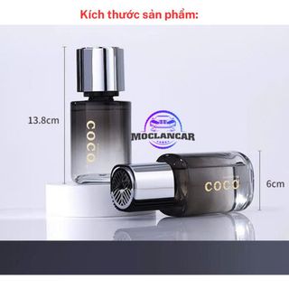 Nước Hoa Ô Tô COCO, Nước Hoa Khuếch Tán Trên Xe Hơi, Nước Hoa Khử Mùi Ô Tô, Thiết Kế Sang Trọng
