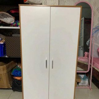TỦ QUẦN ÁO 2 CÁNH GỖ MDF CAO CẤP KÍCH THƯỚC LỚN (120x60x40cm)