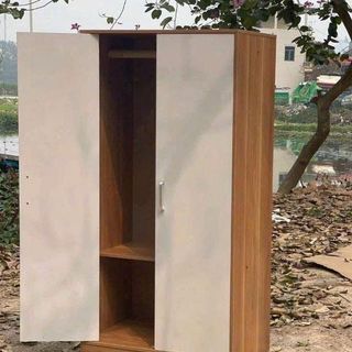 TỦ QUẦN ÁO 2 CÁNH GỖ MDF CAO CẤP KÍCH THƯỚC LỚN (120x60x40cm)