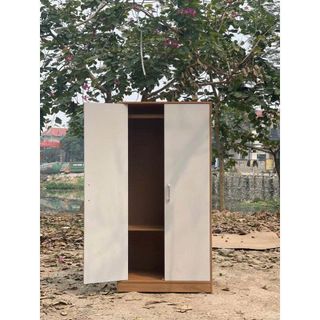 TỦ QUẦN ÁO 2 CÁNH GỖ MDF CAO CẤP KÍCH THƯỚC LỚN (120x60x40cm)