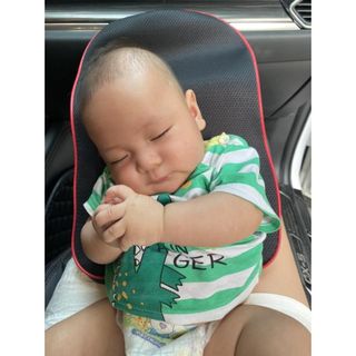 Memory Foam-gối Chống mỏi vai gáy-Gối cá tựa cổ cao su non nguyên khối