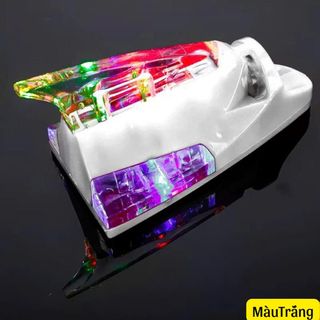 Ăng Ten Vây Cá Ô Tô Có Đèn LED Cao Cấp – Trang Trí Nóc Xe, Tự Phát Sáng Bằng Năng Lượng Gió, Phụ Kiện Xe Hơi