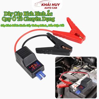 Dây Cáp Kích Bình Ắc Quy Ô Tô Chuyên Dụng , Cáp Kích Đề Xe Khẩn Cấp Thông Minh , Dẫn Điện Tốt khaihuyauto