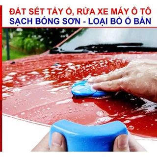 Đất Sét Tẩy Bụi Sơn Làm Sạch Xe Ô Tô , Tẩy Bụi Sơn Xe Siêu Dẻo Không Gây Xước Xe ,Tái Sử Dụng