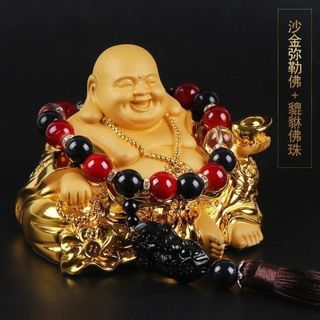 Tượng Phật Di Lặc Maitreya Mạ Vàng Để Taplo Ô Tô Bàn Làm Việc Mang Tới May Mắn, Tài Lộc , Bình An Thu Hút Sự Giàu Có Decor Decor Phòng Trang Trí Nhà