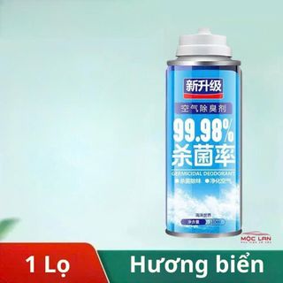 Chai Xịt Khử Mùi và Khử Trùng Máy Lạnh Ô Tô Làm Sach Không Khí Vệ Sinh Điều Hòa Xe Hơi