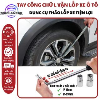Tay Công Chữ L Vặn Ốc Lốp Xe Ô Tô Đa Năng – Dụng Cụ Tháo Lắp Lốp Xe Tiện Lợi-Mộc Lan Car