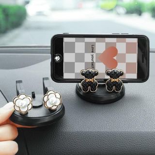 (Xoay 360)Giá đỡ điện thoại  kẹp điện thoại để Taplo ô tô,sang trọng