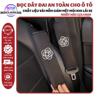 Dây Đai An Toàn Ô Tô Cao Cấp Mix Nhiều Hình Ngộ Nghĩnh Dễ Thương, Đệm Đai An Toàn Ô Tô-Mộc Lan Car
