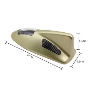 Ăng Ten Vây Cá Mập Hàng Cao Cấp Có Đèn Led Chạy Bằng Năng Lượng Mặt Trời Gắn Trên Nóc Xe Hơi khaihuyauto