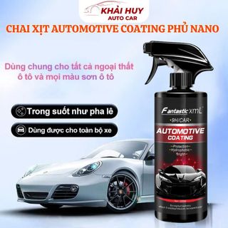 Chai Xịt AUTOMOTIVE COATING Phủ Nano Chống Nước Kính,Phủ Xe Ô Tô,Chống Nước Bề Mặt Kính Mũ - 500ml