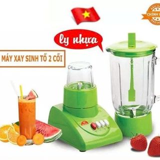 MÁY XAY SINH TỐ 2 CỐI NHỰA KIM CƯƠNG (T6)
