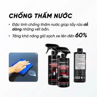 Chai Xịt AUTOMOTIVE COATING Phủ Nano Chống Nước Kính,Phủ Xe Ô Tô,Chống Nước Bề Mặt Kính Mũ - 500ml