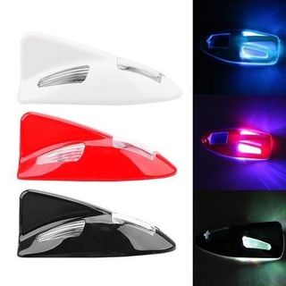 Ăng Ten Vây Cá Mập Hàng Cao Cấp Có Đèn Led Chạy Bằng Năng Lượng Mặt Trời Gắn Trên Nóc Xe Hơi khaihuyauto
