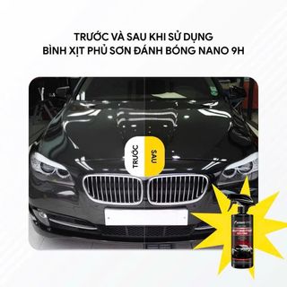Chai Xịt AUTOMOTIVE COATING Phủ Nano Chống Nước Kính,Phủ Xe Ô Tô,Chống Nước Bề Mặt Kính Mũ - 500ml