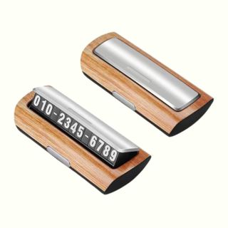 Bảng số điện thoại trên ô tô, bảng ghi số điện thoại gắn taplo để lại số điện thoại khi đỗ xe YUMCHO cao cấp- sang trọng
