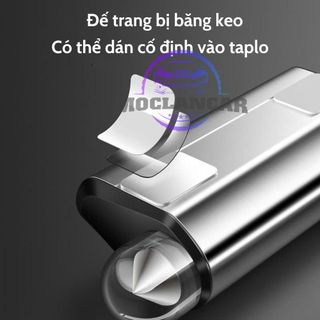 Bảng Số Điện Thoại 3IN1 Kiêm Búa Phá, Dụng Cụ Cắt Dây Đai An Toàn Bằng Kim Loại Có Đèn LED Dạ Quang