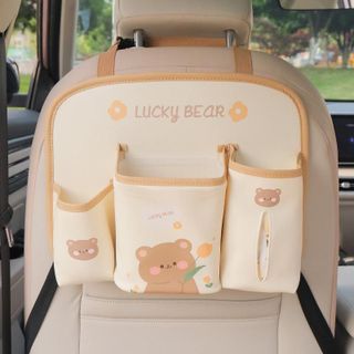 Túi treo đồ sau ghế ô tô,đựng giấy ăn điện thoại cốc nước giúp xe chở nên ngăn nắp Phụ Tùng Nội Thất