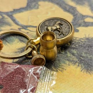 Móc Khóa Treo Xe Ô Tô Phật Thích Ca Kèm Hồ Lô & Đồng Xu – Phụ Kiện Trang Trí Sang Trọng