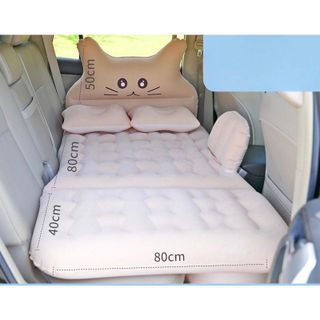 Đệm Hơi ô tô Mộc Lan dành cho xe 4-7 Chỗ Tặng Kèm Bơm Điện Và 2 Gối Cao Cấp -