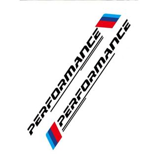 Bộ 2 tem dán cửa xe ô tô Performance Phong Cách , Cá Tính Nội Bật Xe