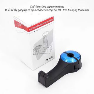Móc Treo Đồ Trên Ô Tô Gài Trước Sau Xe Hơi Kèm Gía Đỡ Điện Thoại Chắc Chắn Tiện Lợi khaihuyauto