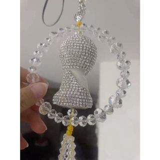 Khánh Treo Ô Tô Thích Ca Buddha Sen Đá Phong Thủy Cao Cấp - Dây Treo Trang Trí May Mắn Bình An