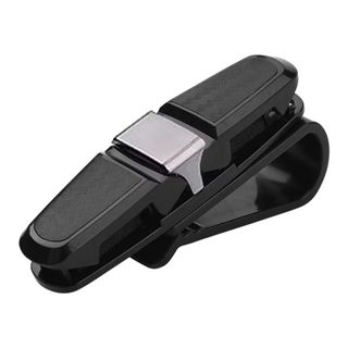 Kính Mắt Ô Tô Kẹp Với Họa Tiết Sợi Carbon Đôi Collet Thẻ Kính Mắt 180 Độ Có Thể Điều Chỉnh Giá Đỡ