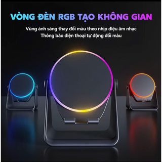 Loa Cảm Ứng Không Dây ( 3 trong 1) Chân đế đa chức năng + Âm thanh cảm ứng+ Bluetooth loa+ Pin lớn 3000mAh