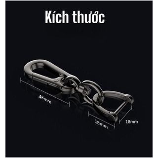 (Siêu rẻ) Móc khoá ô tô xe hơi xe máy hình móng ngựa chất liệu kim loại cao cấp chống han gỉ