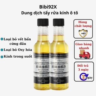 Nước Rửa Tinh Chất Màng Dầu Kính Ô Tô 180ml Thông Dụng Cửa Sổ Bảo Dưỡng An Toàn Hơn Khi Lái Xe