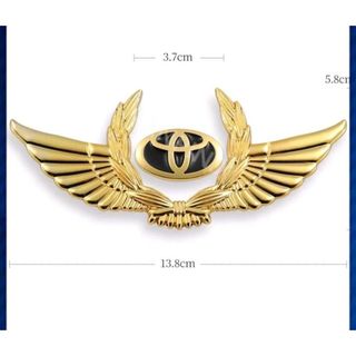 Miếng Dán Trang Trí 3D,Đôi Cánh Thiên Thần Dán Thân Xe Logo Hãng Xe Toyota,Hyundai,Mazda,Ford....  {{store}}
