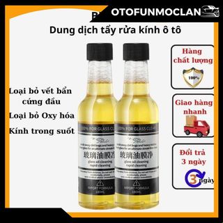 Nước Rửa Tinh Chất Màng Dầu Kính Ô Tô 180ml Thông Dụng Cửa Sổ Bảo Dưỡng An Toàn Hơn Khi Lái Xe