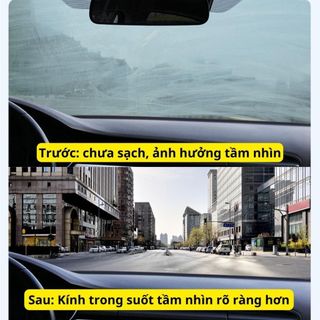 Nước Rửa Tinh Chất Màng Dầu Kính Ô Tô 180ml Thông Dụng Cửa Sổ Bảo Dưỡng An Toàn Hơn Khi Lái Xe