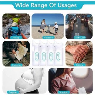 Túi Đi Vệ Sinh Khẩn Cấp 700ml Gấp Gọn Tiện Dụng Cho Xe Hơi / Đi Vệ Sinh
