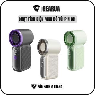Quạt Cầm Tay Mini Siêu Nhỏ Gọn Pin 3000mAh