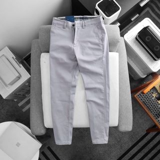 Quần kaki dài nam. Chất khaki chính phẩm dày dặn xịn sò mặc vải đanh mịn, chất thun co giản tốt fom slim.