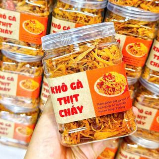 KHÔ GÀ THỊT CHÁY 250G – ĂN VẶT CHUẨN GU GIỚI TRẺ - WINNIE HOUSE